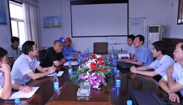 東營(yíng)市委常委、秘書長(zhǎng)李金昆率隊(duì)到集團(tuán)公司視察